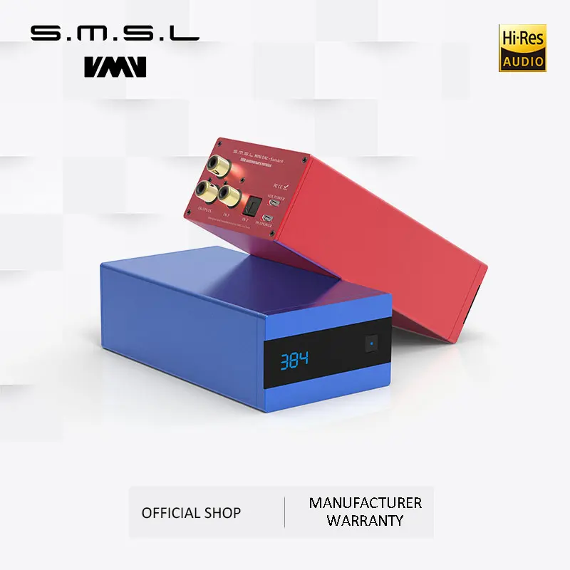 

SMSL Sanskrit 10th SK10 Hifi Digital Decoder Optical Coaxial AK4490 PCM384 DSD256 DAC Support OTG With Remote Control