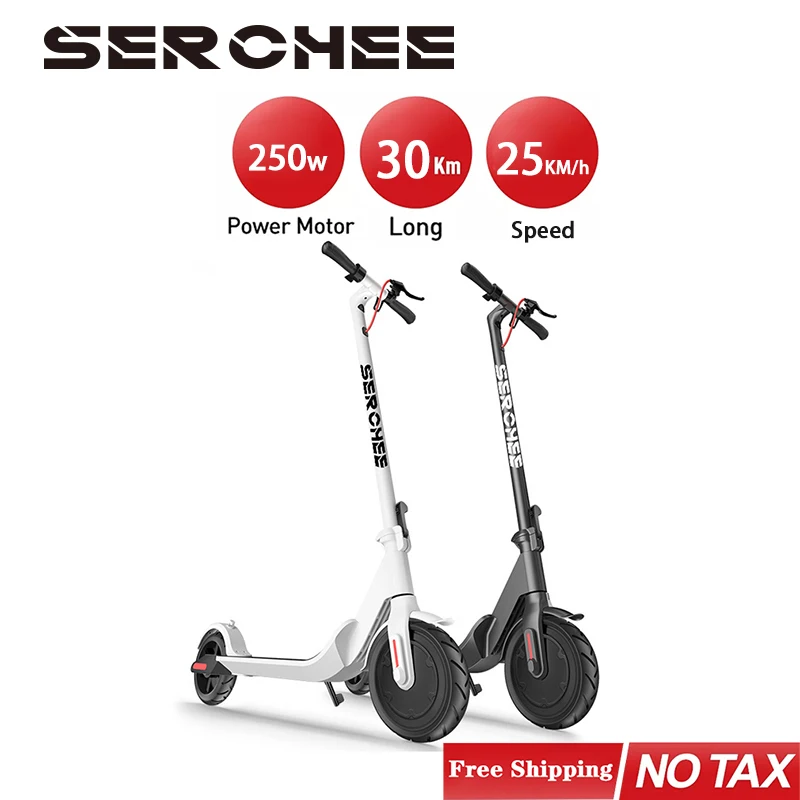 

SERCHEE CS-11 Electric Scooter 36V 7.8AH 250W Skateboard E-scooter Patinete Step Mobility Scooters City Commute Collapsible