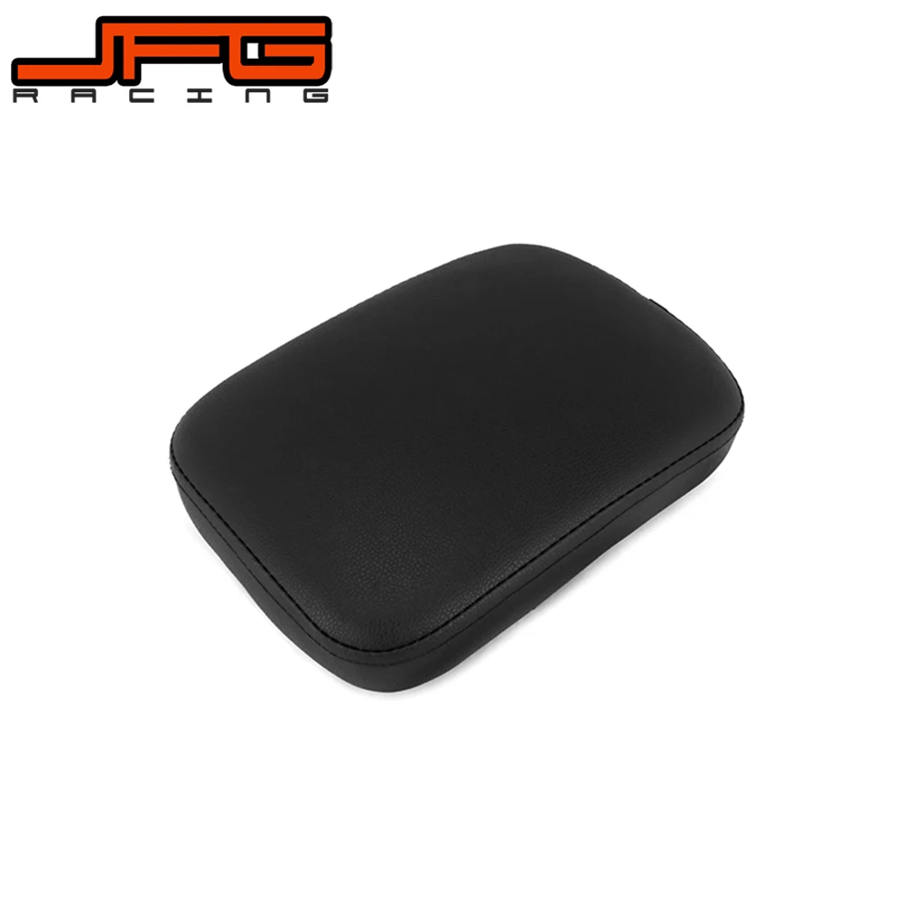 Мотоциклетный черный кожаный захват 6 дюймов мягкая задняя подушка для