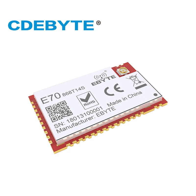 Ebyte E70-868T14S CC1310 868MHz 14dBm IoT модуль CC1101 UART SMD Modbus беспроводной передатчик ресивер RSSI IO