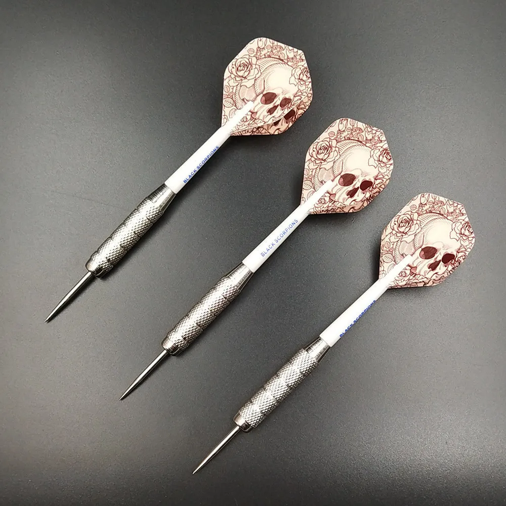 Fox Smiling 3 шт. 22g профессиональные стальные наконечники Дартс с нейлоновые дротики