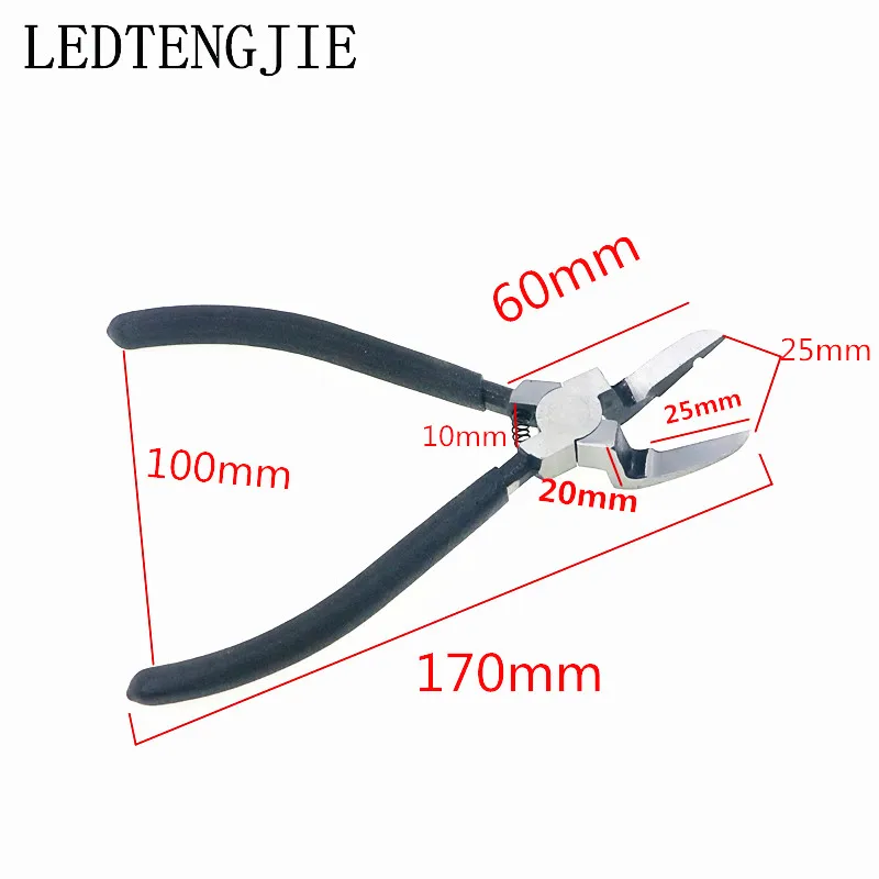 

LEDTENGJIE 1pcs Steel and Nylon Auto Fastener Removal Tool Car Door Panel Remover Upholstery Removal Auto Fastener Pliers Tool