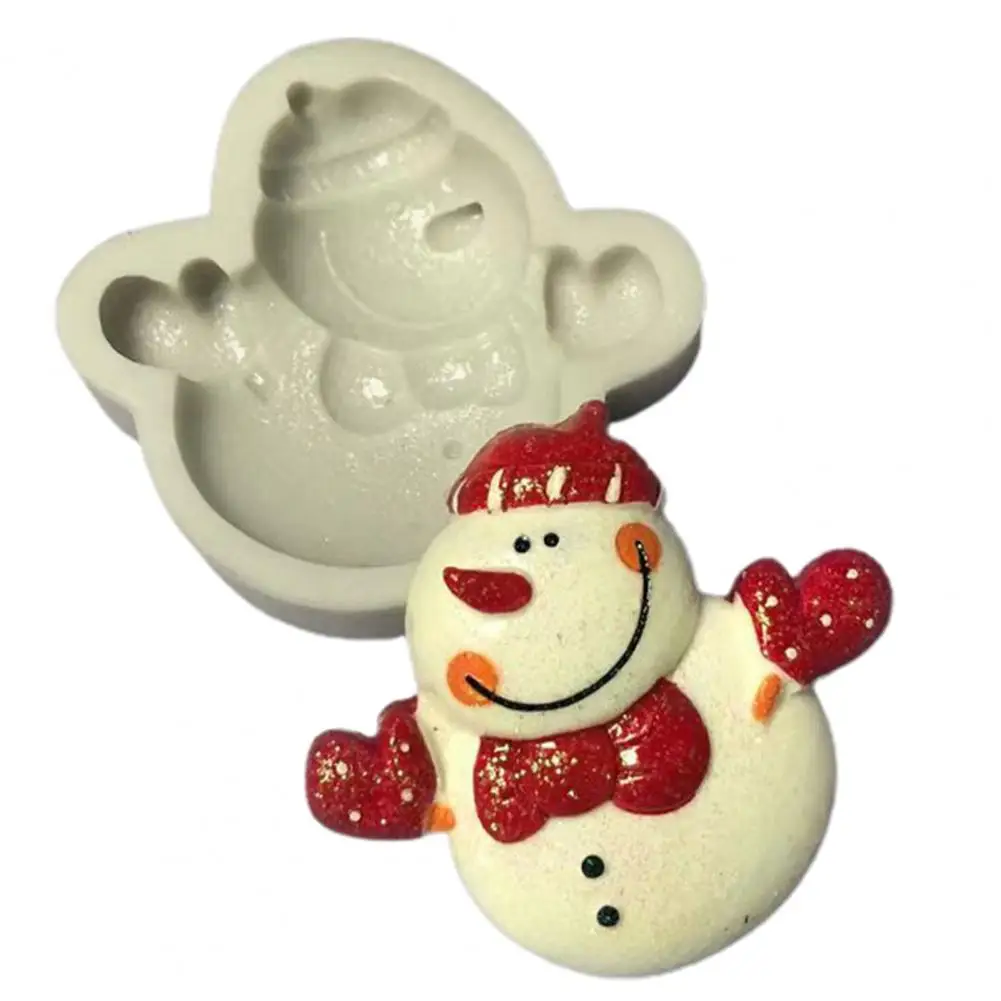 

Xmas Baking Mould Silicone Flexible Baking Mold Anti-stick Easy Demould Christmas Cake Mold Kitchen Supplies