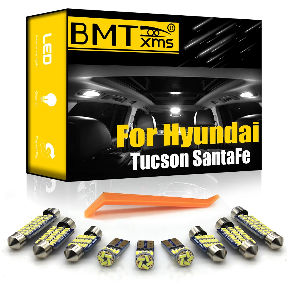 BMTxms Canbus для Hyundai Tucson Santa Fe Santafe i10 i20 i30 i40 ix20 ix35 ix55 Автомобильный светодиодный