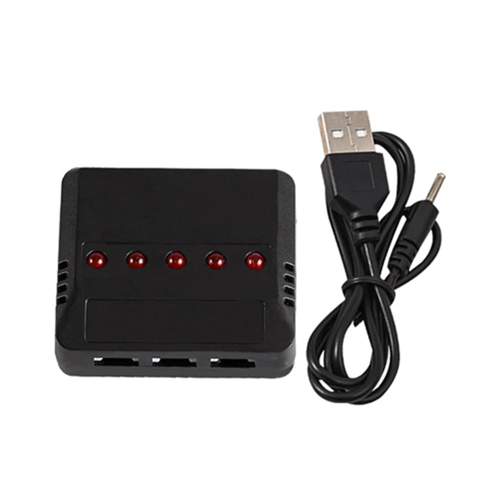 1 шт. мини 4 порта 5 портов 6 Lipo батарея USB зарядное устройство для Syma X5C Hubsan H107 Wltoys