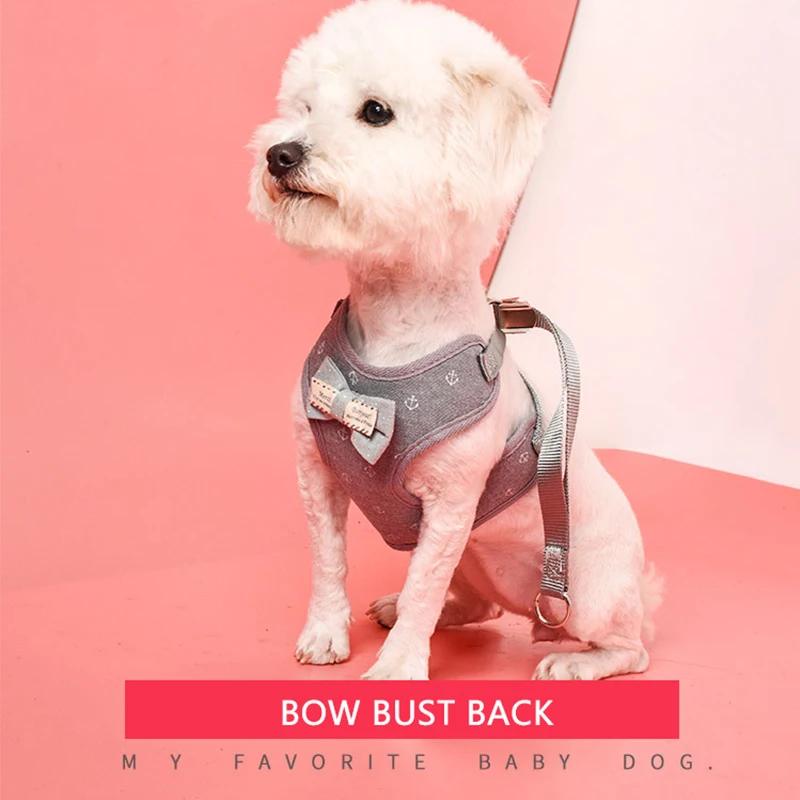 Жилет для домашних животных Воздухопроницаемый регулируемый нагрудный ремень с