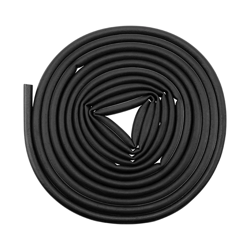 4 Meters Small D Type Car Door Seal Strip Noise Insulation Anti-Dust Soundproofing Strong 3M Adhesive Car Rubber Seal