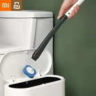 Набор одноразовых щеток для унитаза XiaoMi, щетка для чистки туалета, с длинной ручкой, настенный набор без мертвых углов