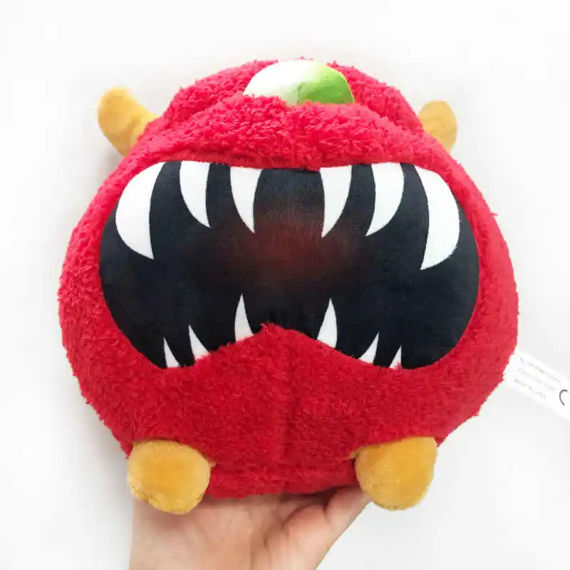 

25cm New Cartoon Classic Doom Plush Toy Soft Animal Stuffed Cacodemon Devil Doll Birthday Christmas Gift For Kids Home Decor