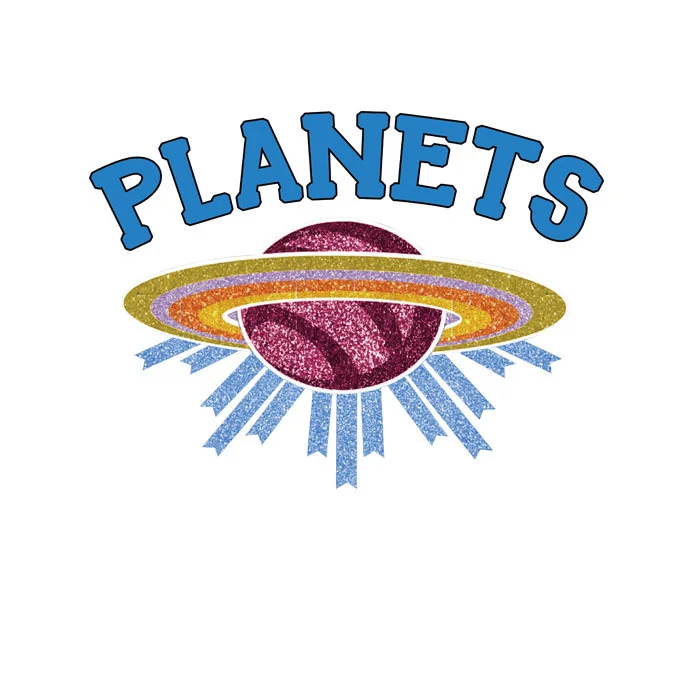 

Стирающиеся виниловые наклейки, глажка, декоративные наклейки, индивидуальные планетарные узоры, Аэрокосмическая конструкция, теплоперед...