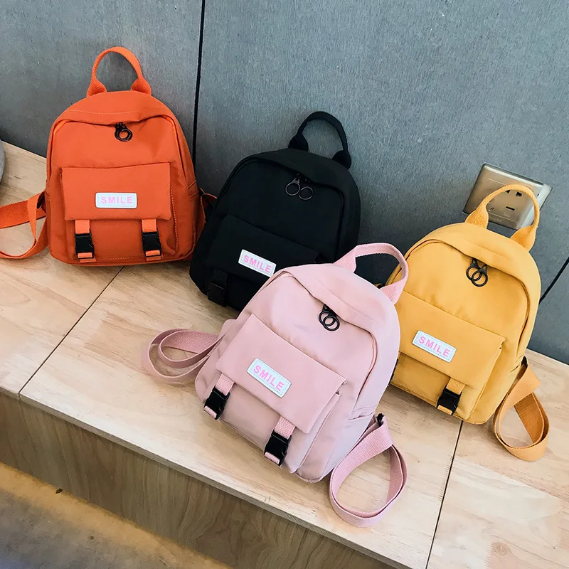 

Oxford Backpack New Trend Women Backpack Wild Fashion Shoulder Bag Small Canvas Teen Girl School Bag Mochilas Female