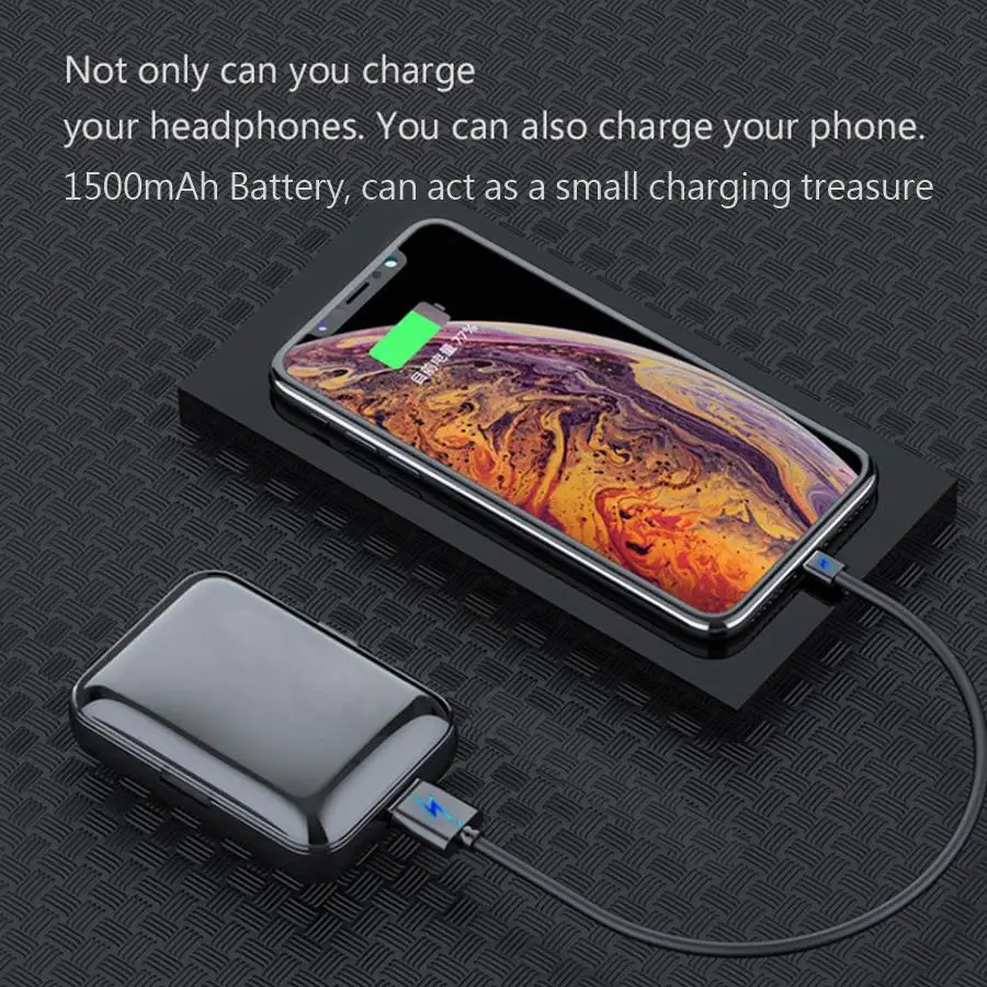 TWS-стереонаушники BEESCLOVER F9 с поддержкой Bluetooth 5 0 и микрофоном | Электроника