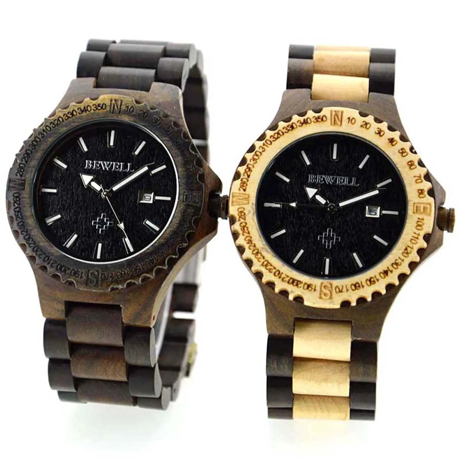 

Ретро Деревянные кварцевые часы наручные часы с датой мужские relogio masculino деревянная коробка для часов многофункциональные наручные часы Пр...