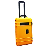 waterproof trolley case toolbox tool case protective camera case equipment box with pre cut foam shipping free 510290195mm