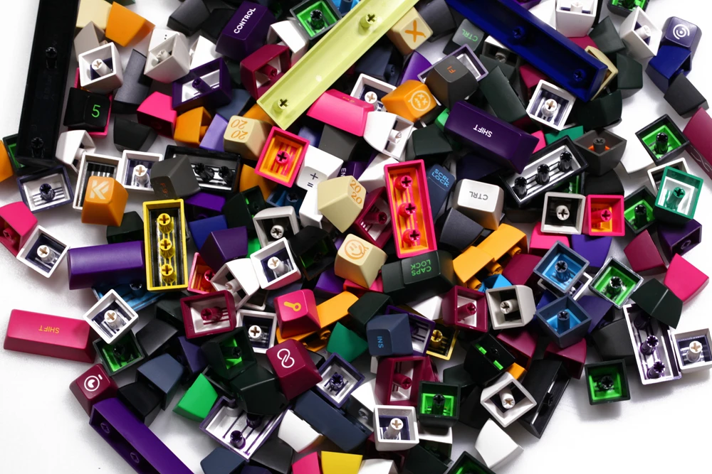 grab bag all random about 600g one pack domikey r1 r2 r3 r4 doubleshot keycap tech random package free global shipping