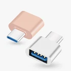 Переходник USB 2,0 Type-C, для Xiaomi Mi5, Mi6, Huawei, Samsung, мыши, клавиатуры, флеш-накопителей