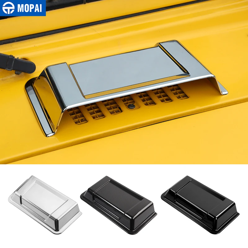 Автомобильные наклейки MOPAI для Jeep Wrangler TJ автомобильный воздухозаборник ковш