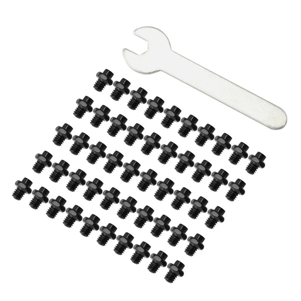 

Anti-Slip Pedal Screws Bicycle Bike Bolts Kit M4*6mm MTB Multicolor Set