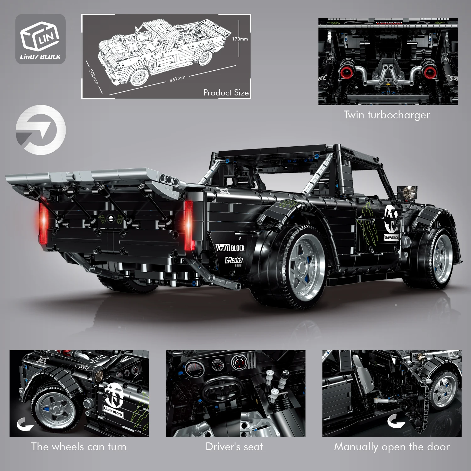 3525 шт. Детский конструктор мини-КИРПИЧИ |