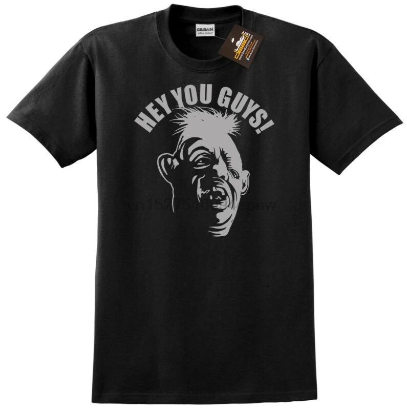 Ленивец Hey You Guys T shirt Ретро 80 х фильм балерины вдохновил футболка Новинка (2)| |