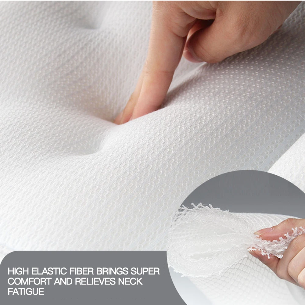 Мягкая 3D сетка подушка для ванны спа ванная комната с присоской ванна Подушка