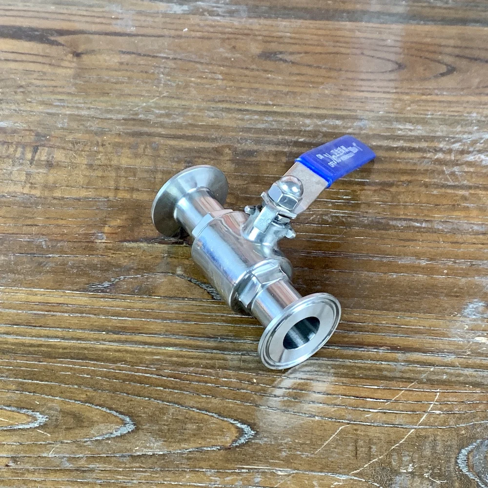 

Clamp 3" Ball Valve Sanitary steel 304