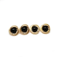 black earrings knot personality for women girls vintage styles party accessories