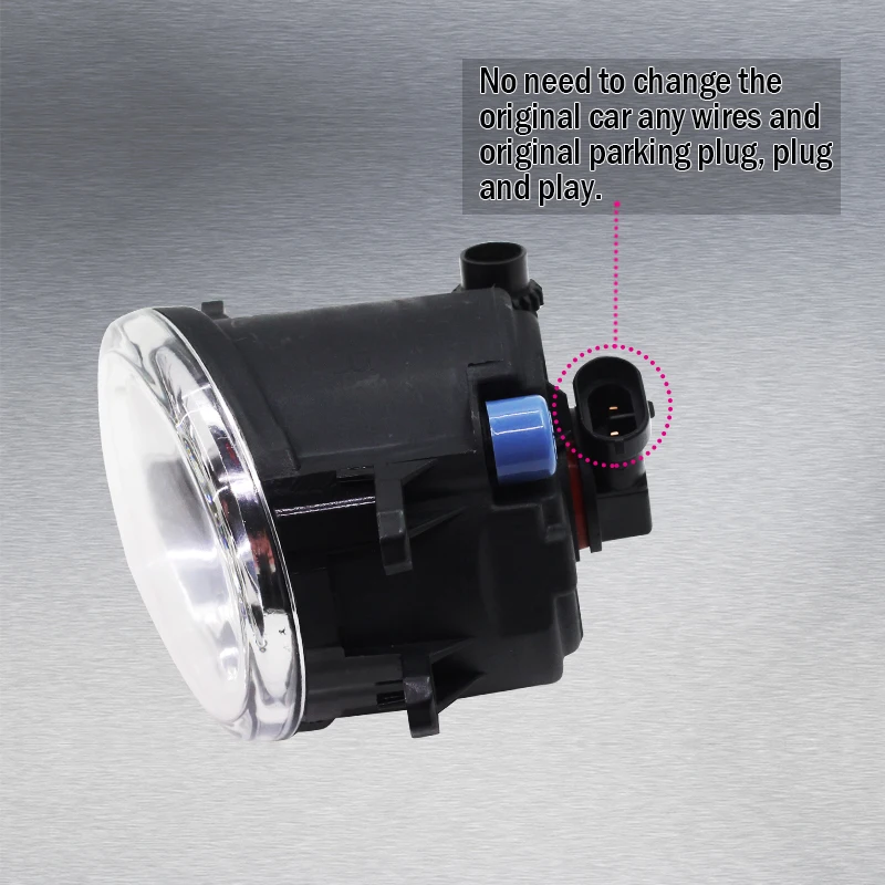 Cawanerl 2 шт. автомобиль светодиодный светильник Автомобильные противотуманные