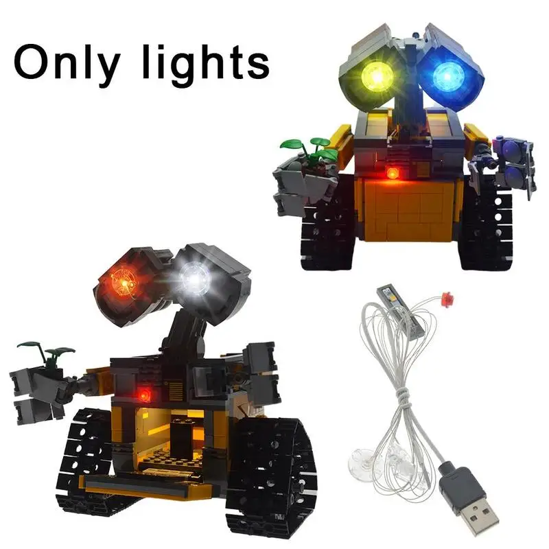 

LED Light Set Building Blocks Kits Bricks Port Building Luminous DIY Model Accessories Blocks Assembled