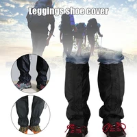 outdoor leggings shoe cover hiking breathable desert hunting waterproof snowproof snake adjustable leg protectors shoe cover