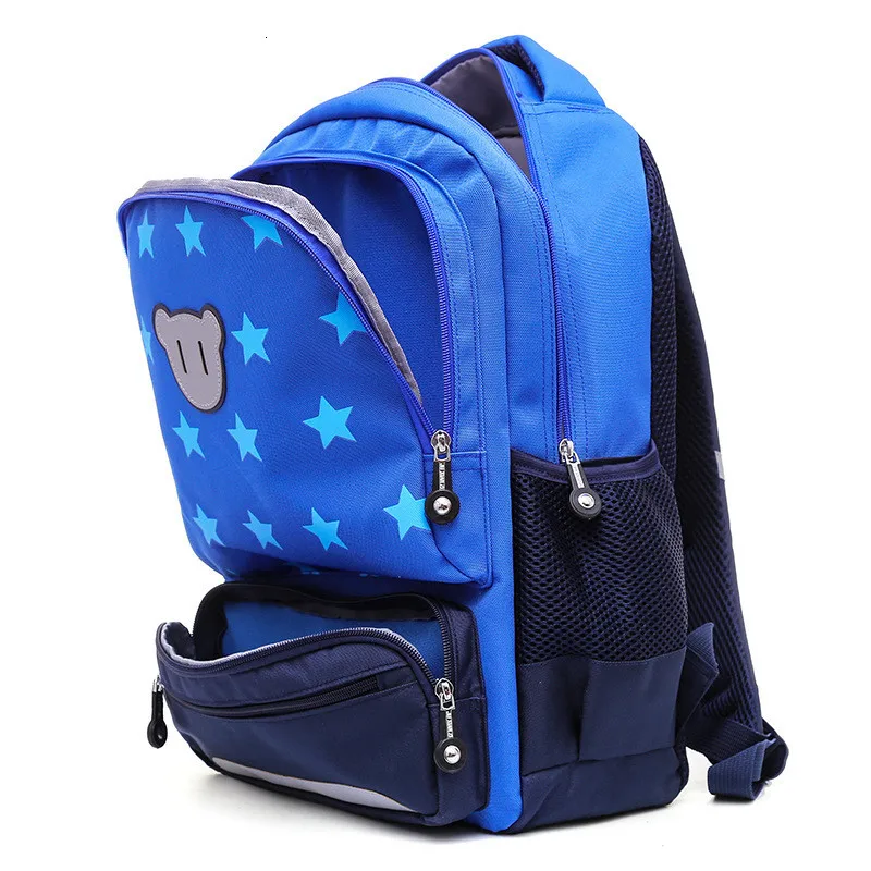 school bear Printing Cartoon bags Girls Boys School Bags Kid Backpack Children School Backpack mochila infantil For grades 2-5
