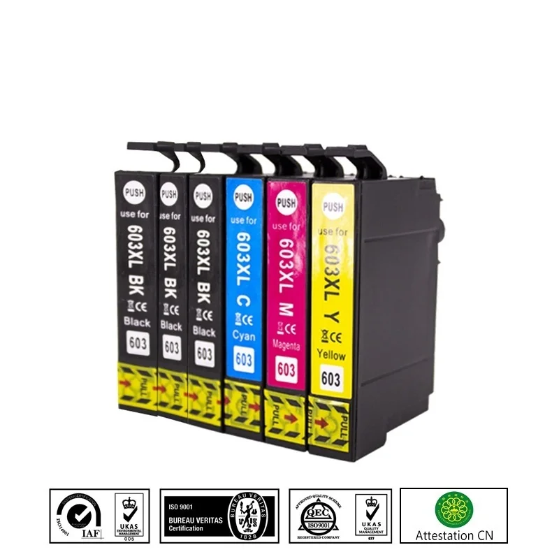 

T603XL 603 XL Ink Cartridge for Epson XP-2100 XP-2105 XP-3100 XP-3105 XP-4100 XP-4105 WF-2810 WF-2830 WF-2850