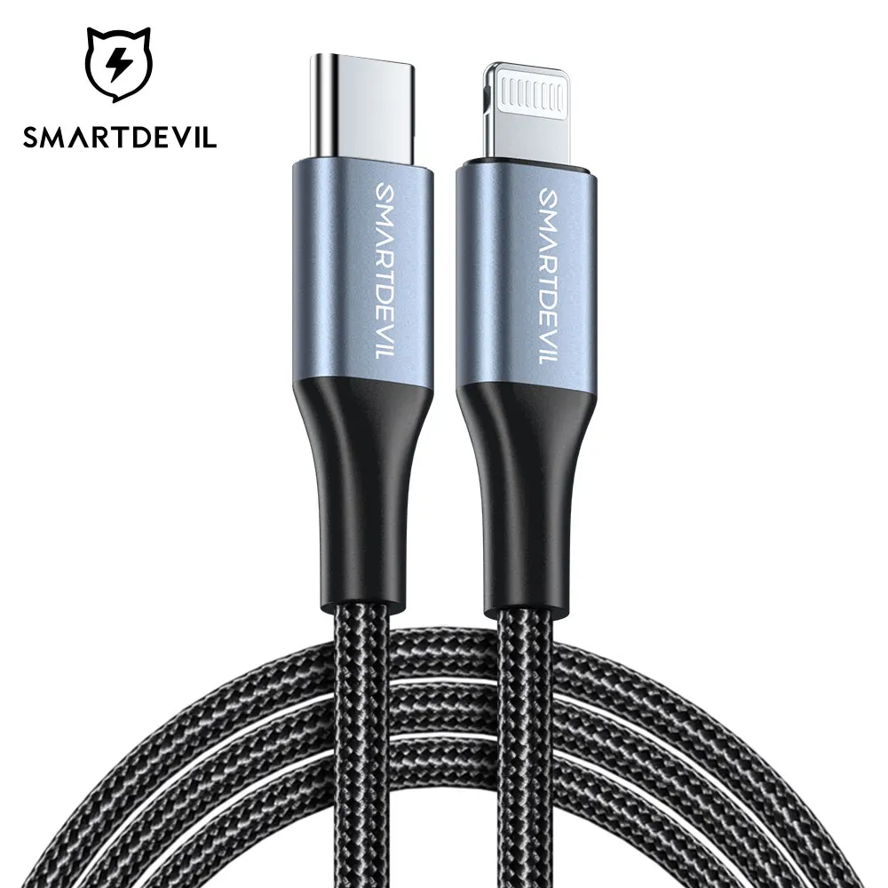 

SmartDevil PD 20W MFi USB C to Lightning Cable for iPhone 12 13 Pro Max Fast Charger Data Cable for Macbook iPad Pro USB C Cord