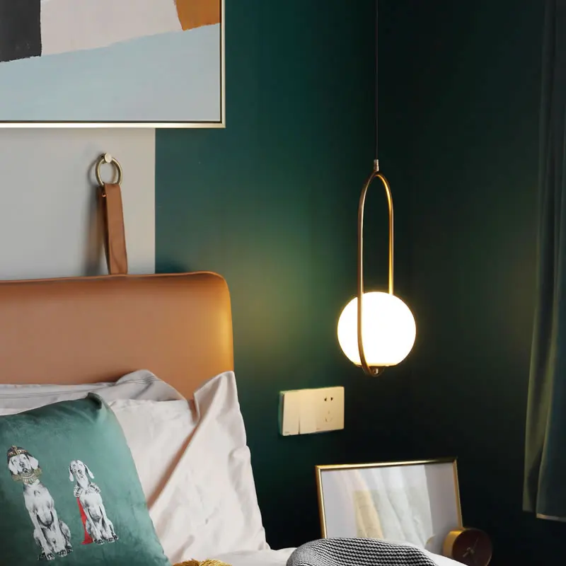 Современный стиль гостиной спальни минималистичный ресторанный подвесной