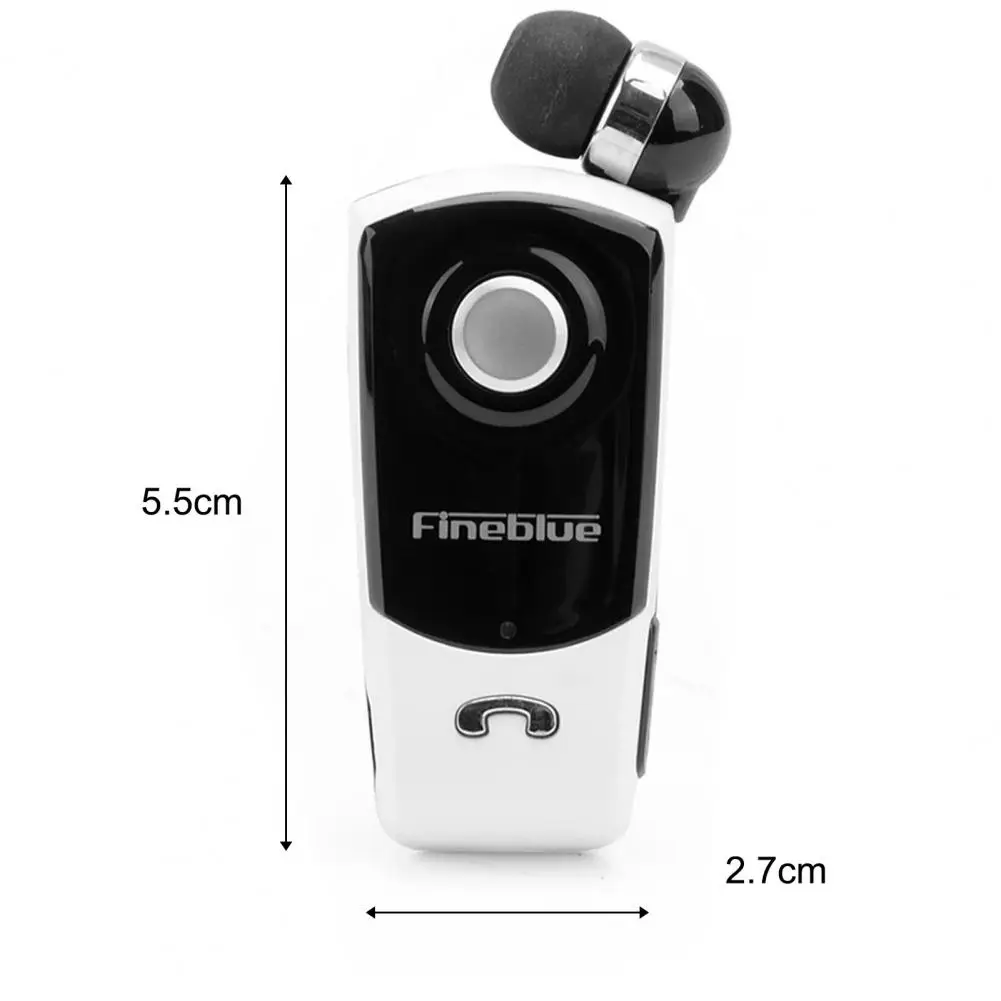 

Fineblue F960 CSR Earphone Wireless Earbuds business Headset with Mic Calls Remind Vibration Wear Clip Driver Stereo sport