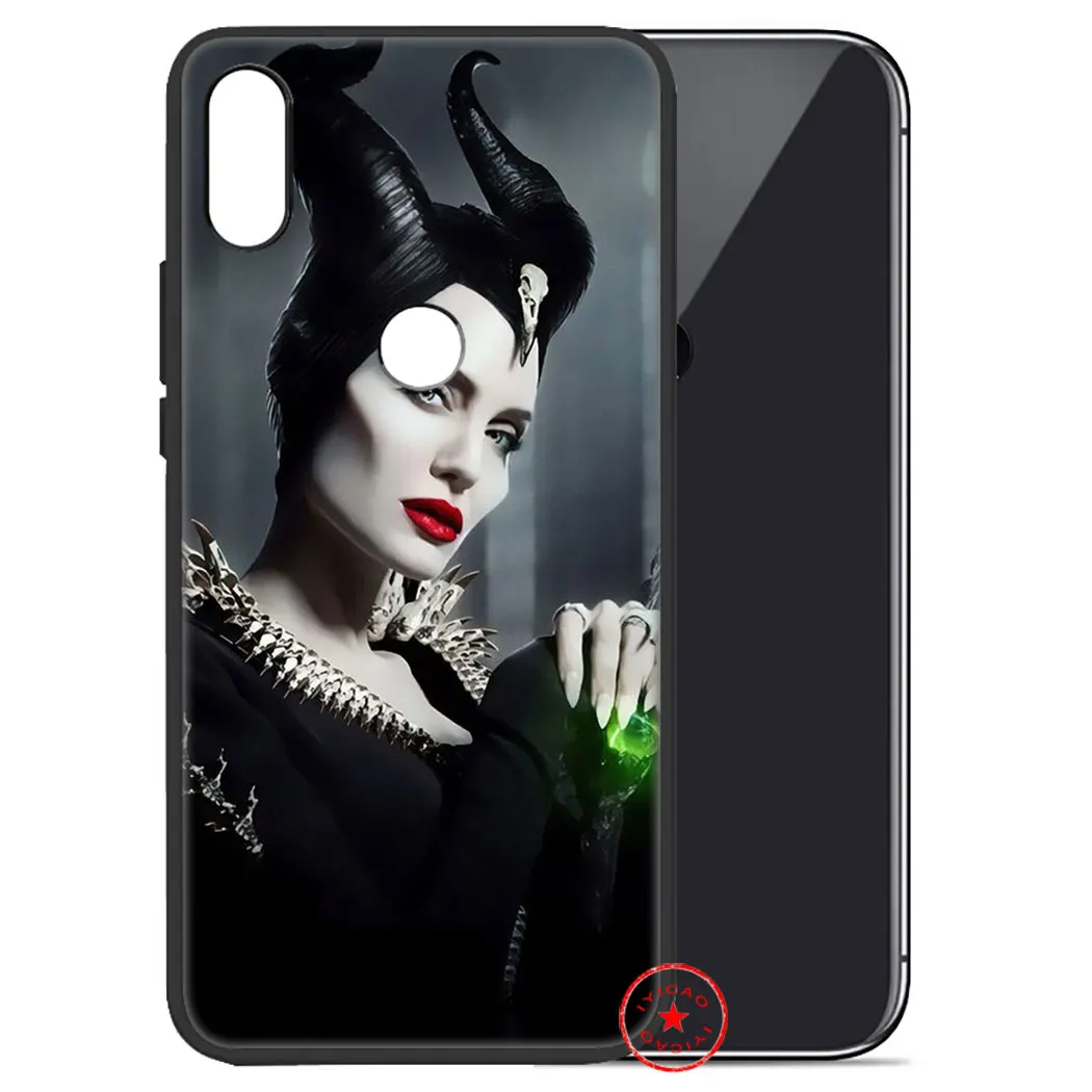 Мягкий силиконовый чехол Maleficent для Xiaomi Redmi Note 5 6 7 8 Pro 5A Prime 4X TPU |