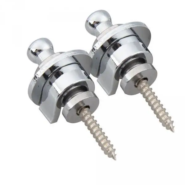 2x электрическая бас-гитара с круглой головкой нескользящий ремень замками |