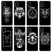 Demonic Satanic Soft Case for Samsung Galaxy A12 A02 A03S A21S A22 A32 A52 A72 A82 Quantum S21 Plus Ultra M32 M12 Cover