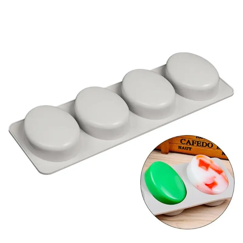 Круглые/прямоугольные/овальные силиконовые формочки для мыла MILIVIXAY ручной