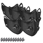 Маска для лица с активированным углем PM2.5, противовирусные инфекции, дыхательная, велосипедная маска, уличная маска для рта, унисекс, защита маска в ассортименте