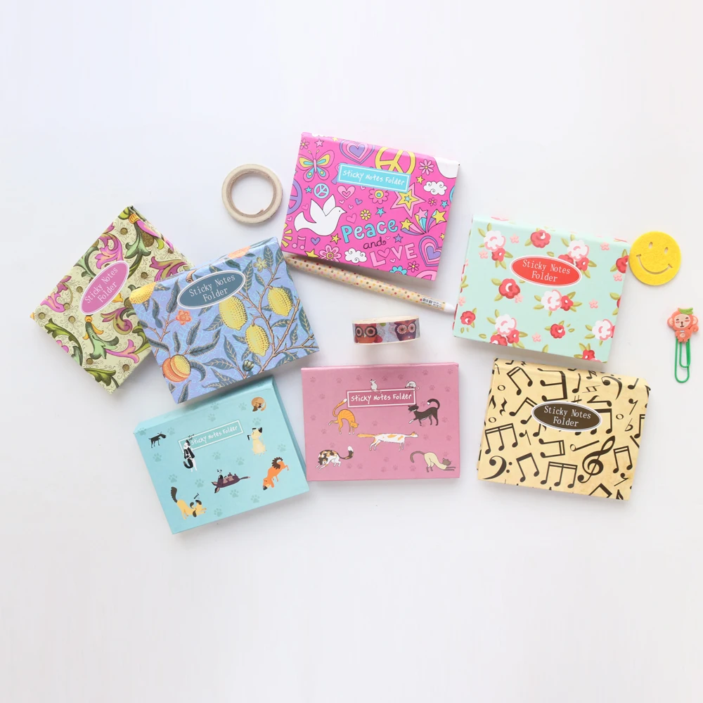 Domikee милый мультяшный Школьный набор блокнотов для записей канцелярские