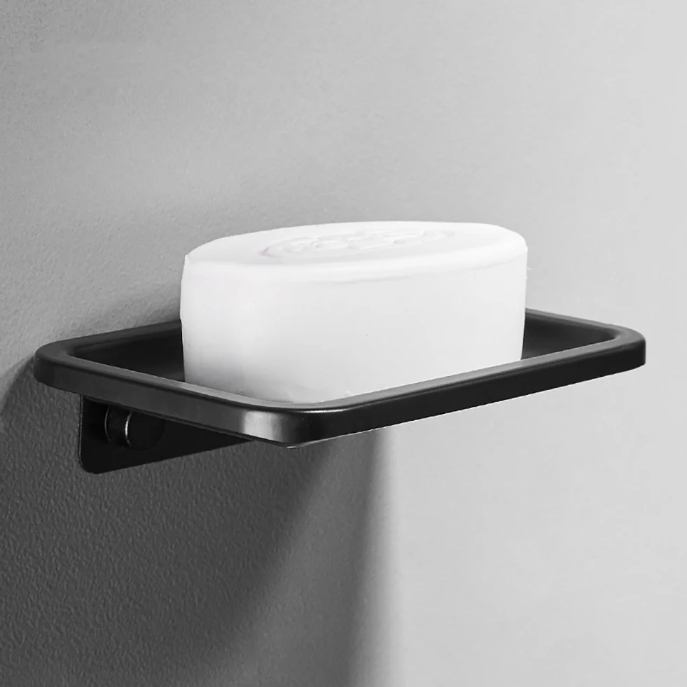 Космическая алюминиевая мыльница Настенная Корзина для мыла чехол аксессуары