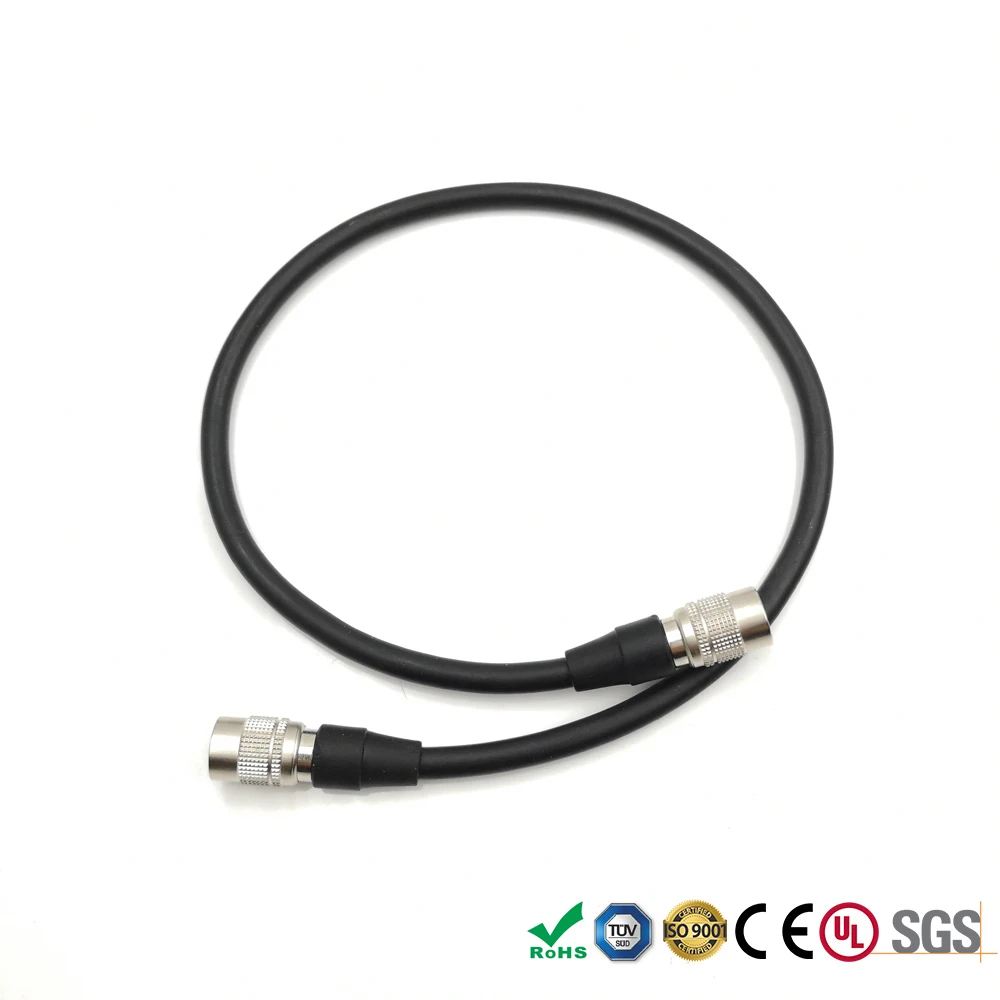Hirose 4 6 10 12 Pin штекер к штекеру аналоговый кабель для камеры видеонаблюдения