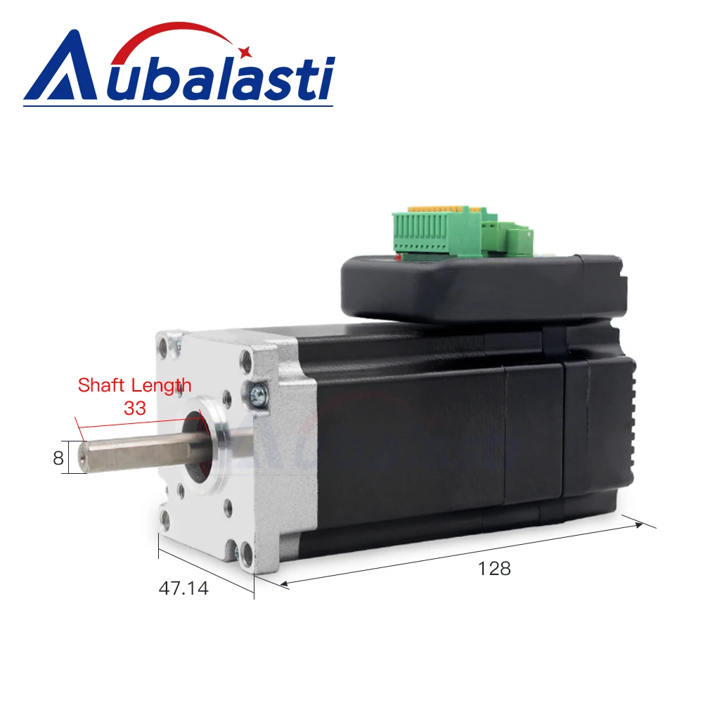 Aubalasti JMC Nema23 140 Вт 0 45 Нм 3000 об/мин встроенный драйвер серводвигателя 36 В