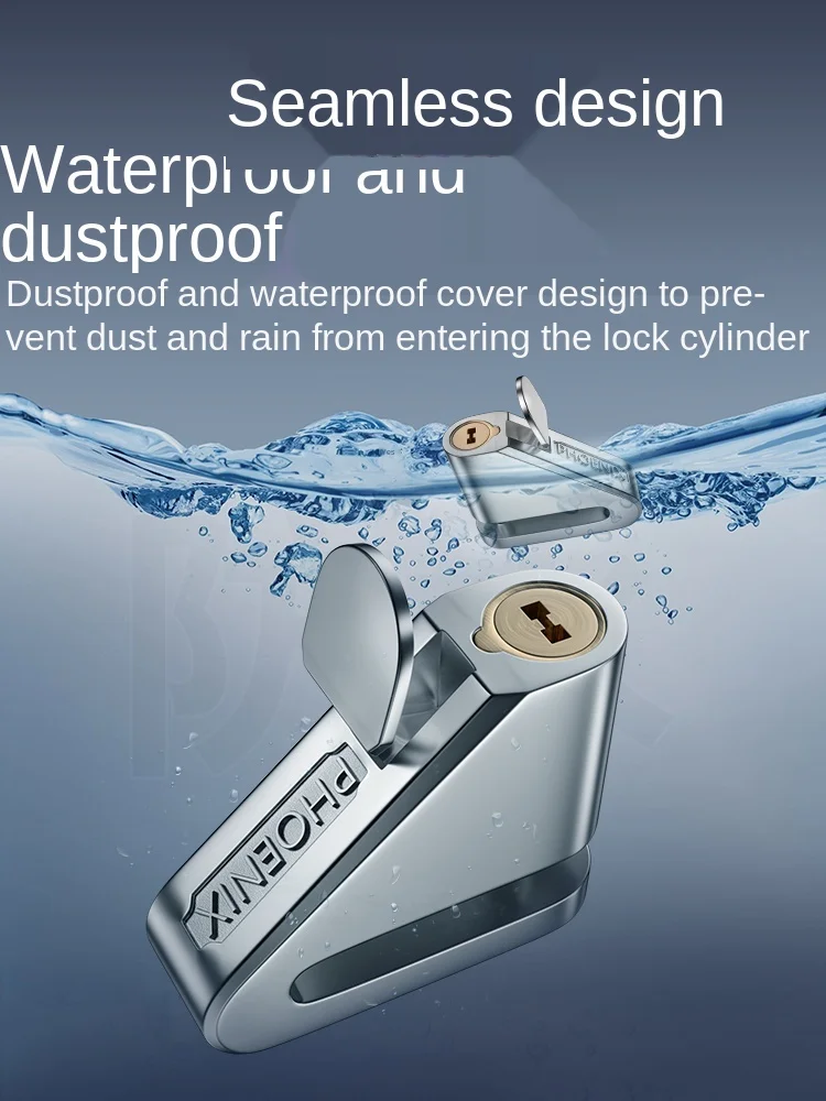 

CX Motorbike Disc Brake Lock Electric Car Security Lock Disc Lock Mountain Bike Cycling Fixture Bicycle Lock Accessories