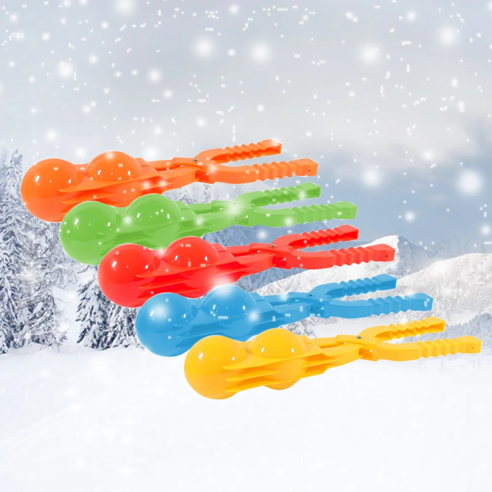 

Snowball Maker Clip Winter Kids Outdoor Snow Ball Mold Toys 1Pcs Random Send Snowball Mold Funny Toys for Children Adult Gifts