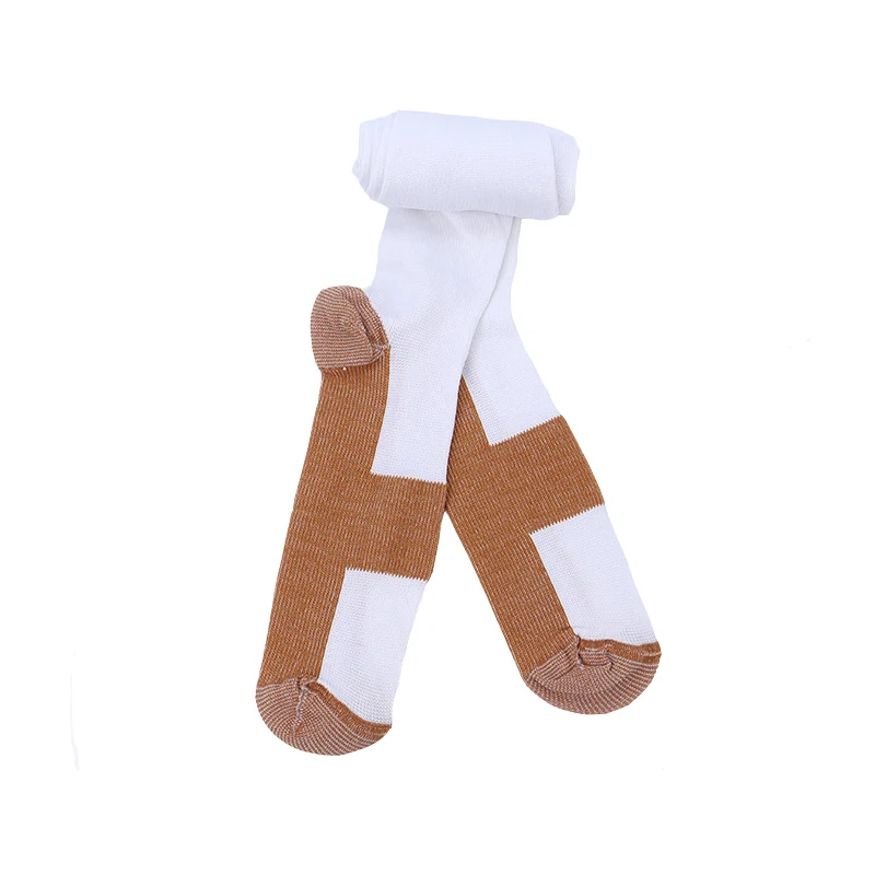 Мужские женские Спортивные Компрессионные носки уличные чулки по колено для