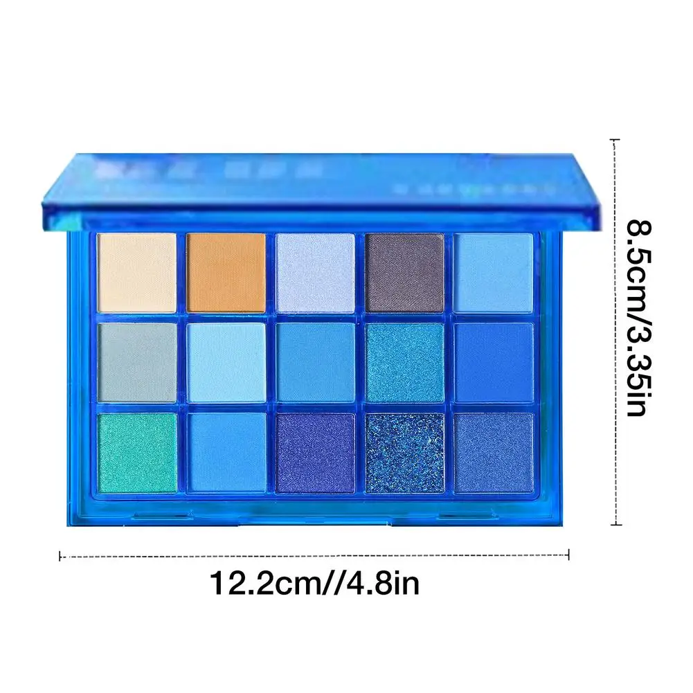 

Eye Shadow Palette 15 Color Eyeshadow Matte Shimmer Glitter Pigmented Makeup Eye Shadow Waterproof Cosmetic