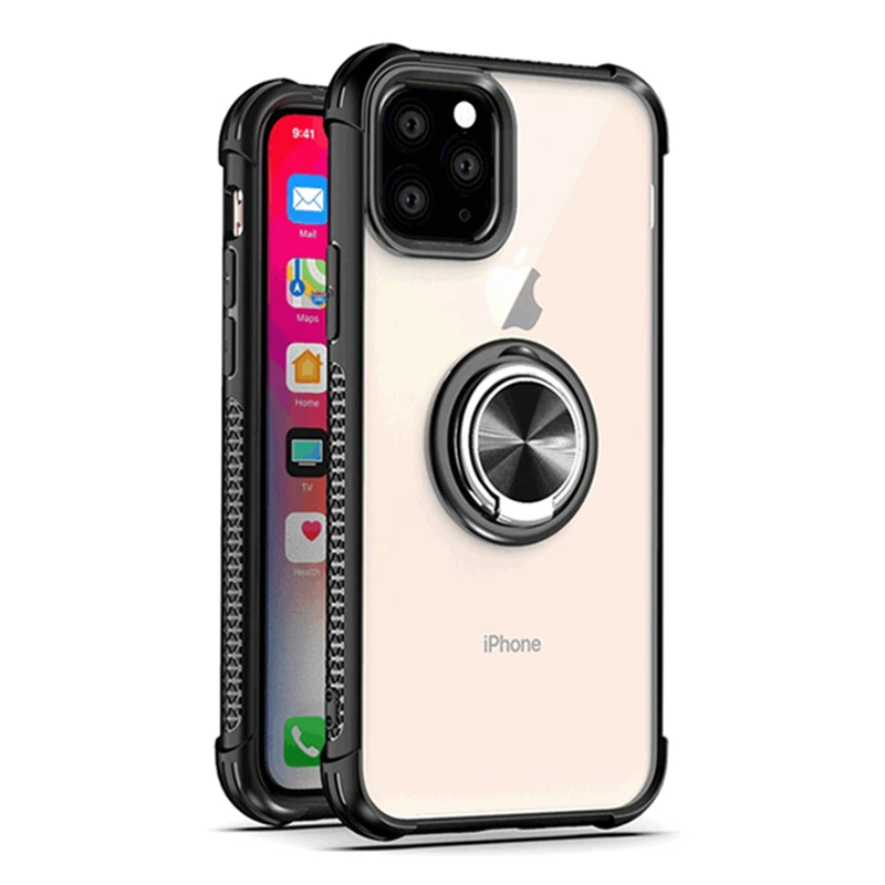 Полная защита воздушной сумки Мягкий ТПУ Прозрачный чехол для Iphone 11 Pro Max X XS XR 6 7 6S 8