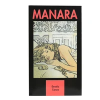 manara erotic tarot cards english version fun deck table divination fate board games playing for party